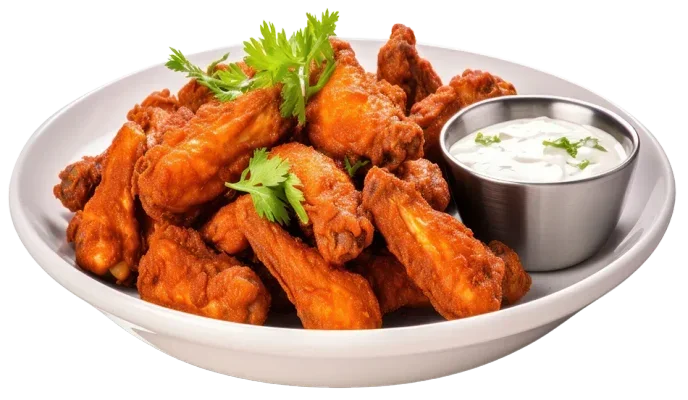 Baharatlı Tavuk Kanat - premium catering ara sıcak sunumu